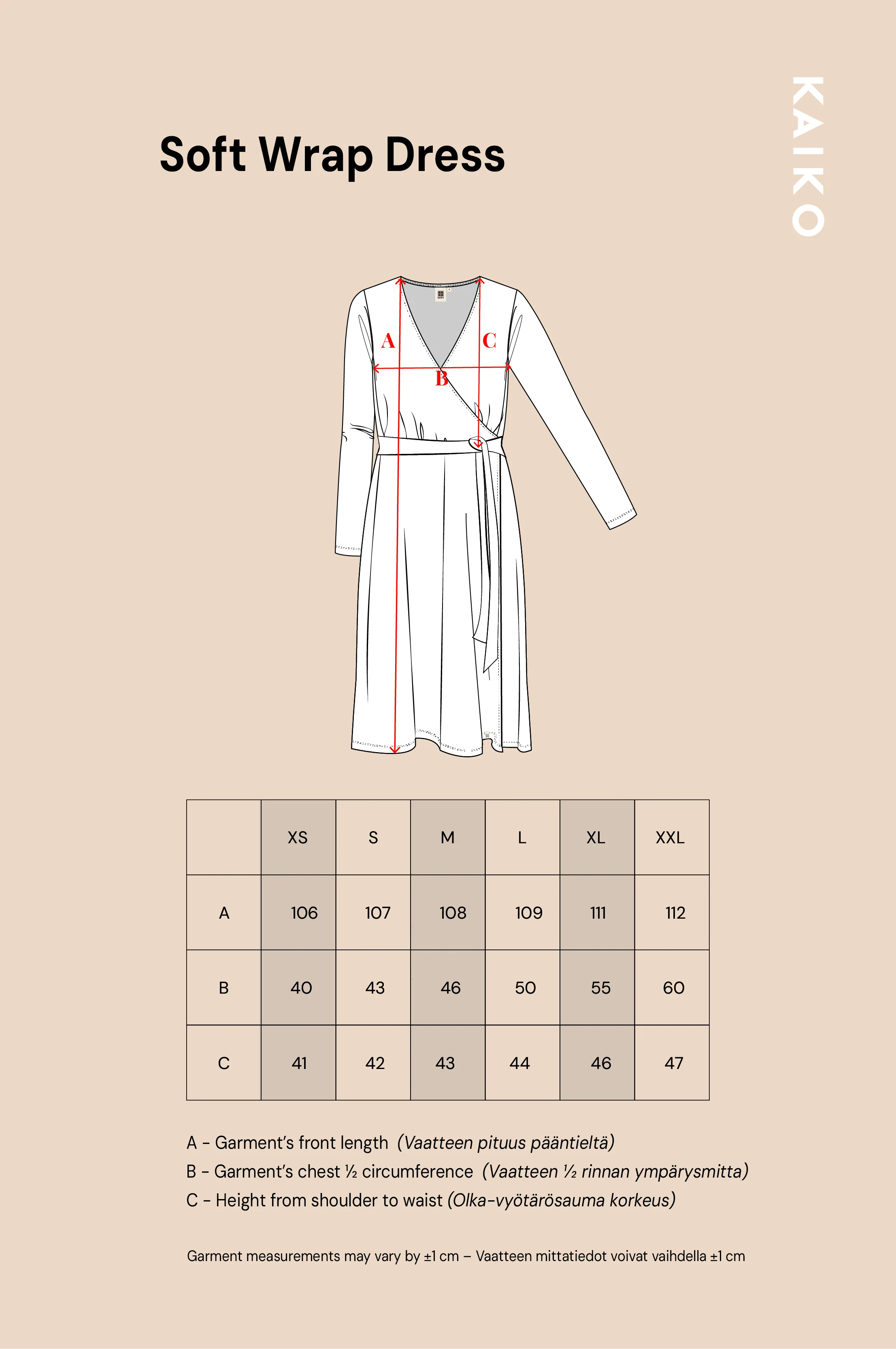 Soft Wrap Dress, Blooming Forest Lilac - Image 4