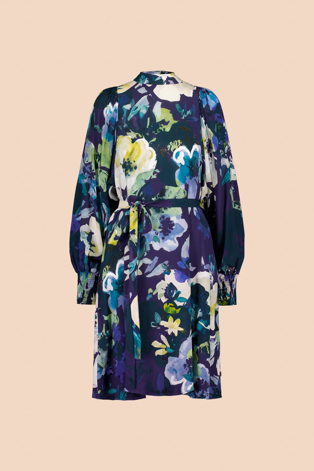 Puff Dress, Blue Anemone - Image 3
