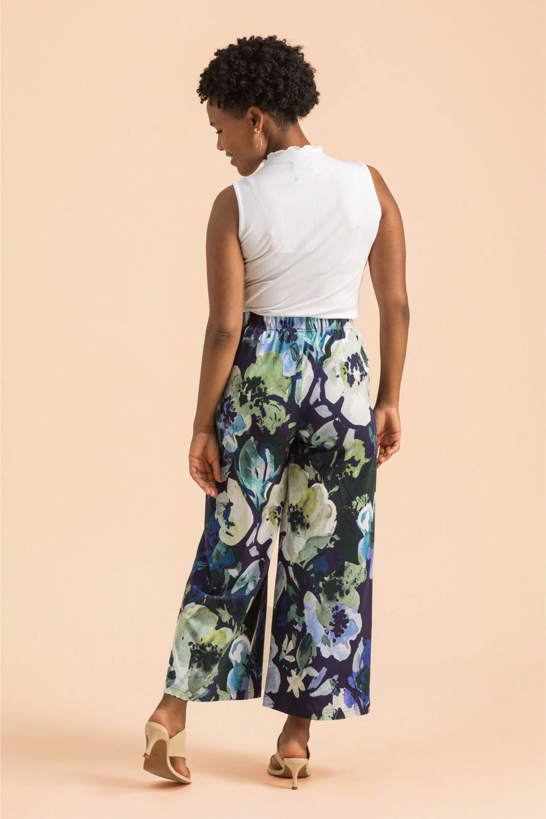 Soft Culottes, Blue Anemone - Image 6
