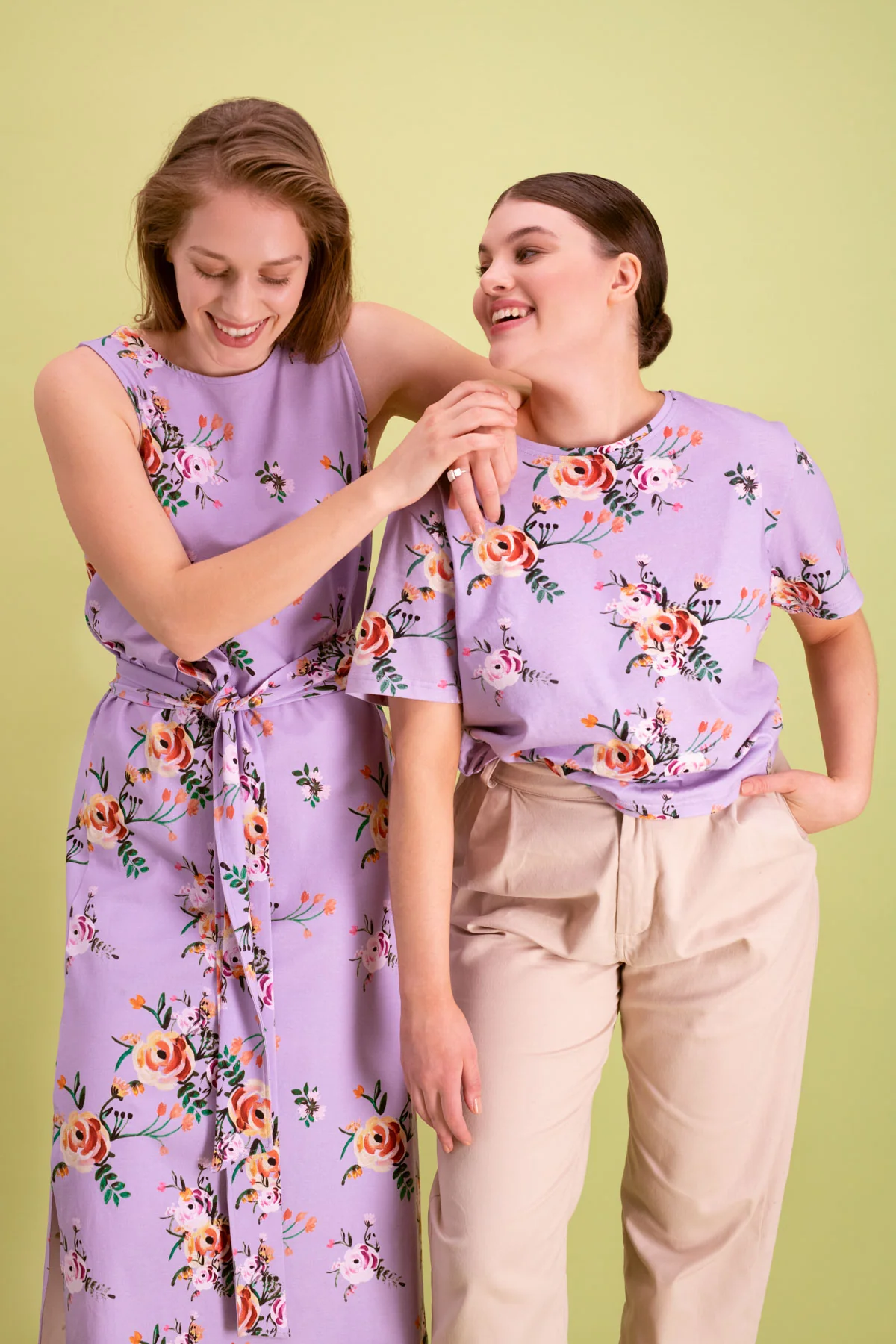 T-shirt, Lavender Bloom - Image 4
