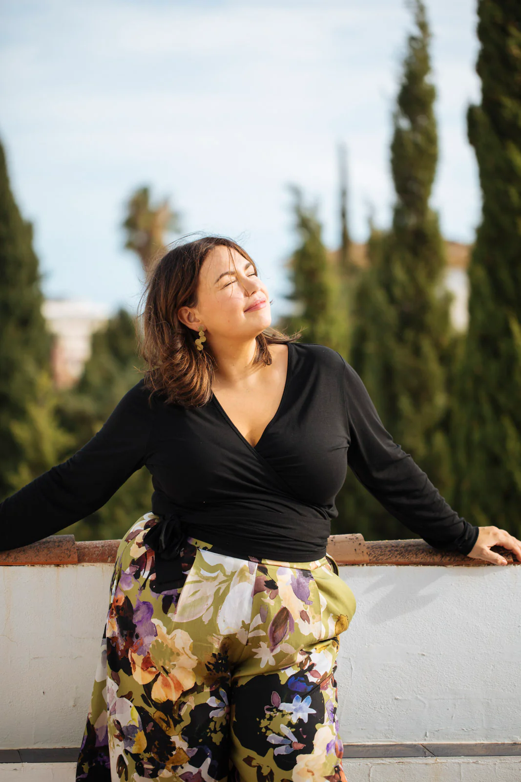 Wrap Top, Black - Image 11
