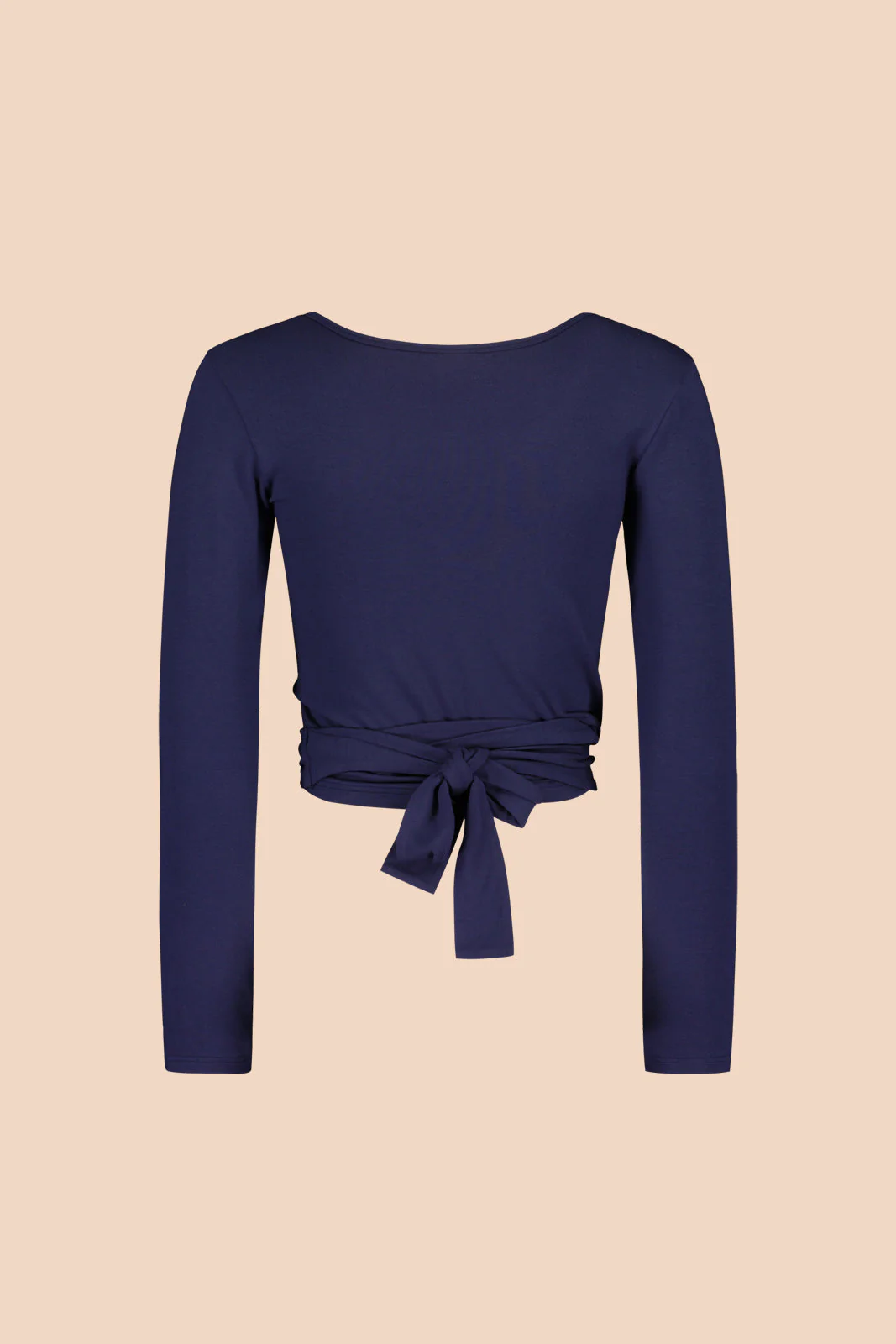 Wrap Top, Dark Blue - Image 9