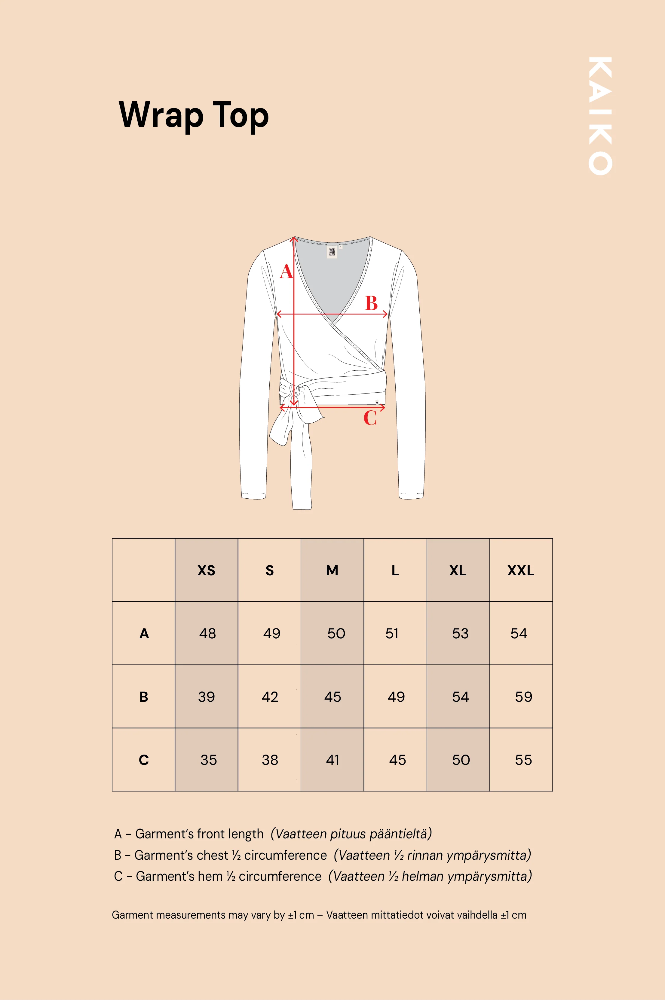 Wrap Top, Rosewood - Image 6